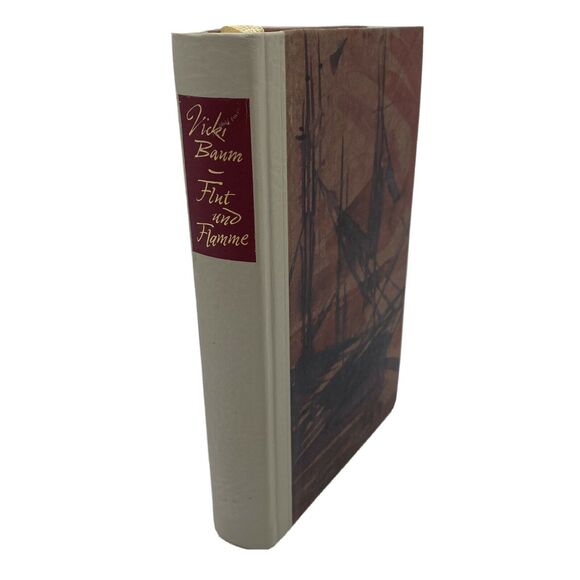 Vicki Baum Flut und Flamme 1964 Hardcover Book in German Vintage - Picture 1 of 8